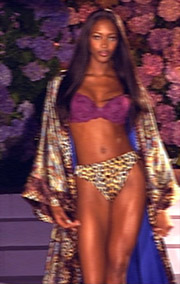 Naomi Campbell shows her form